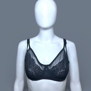 Victoria’s Secret Dream Angels Balconet Lace & Sheer Bra